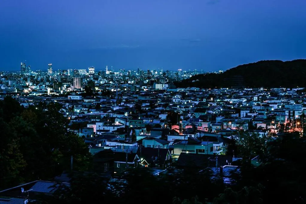 Apartmán 札幌西野夢幻夜景附庭院 Sapporo Night View House