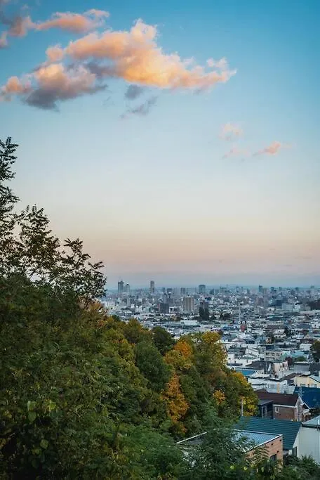 Ubytování v soukromí Apartmán 札幌西野夢幻夜景附庭院 Sapporo Night View House